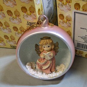 *RARE* 1999 Precious Moments Whittle Angel Songbook Ornament 644528